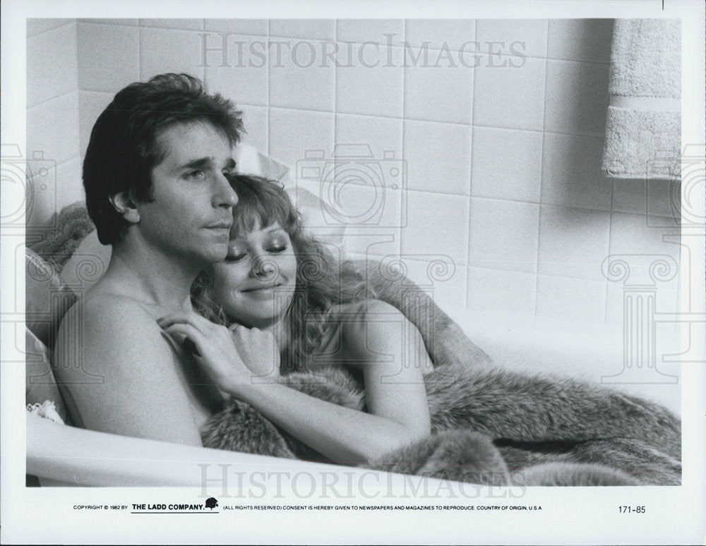 1982 Press Photo Henry Winkler &amp; Shelly Long - Historic Images