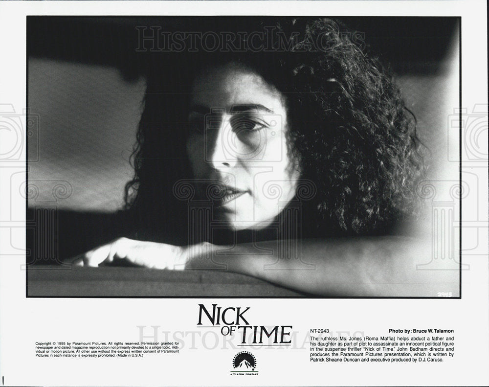 1995 Press Photo Roma Maffia Actress Nick Of Time Suspense Thriller Movie Film - Historic Images