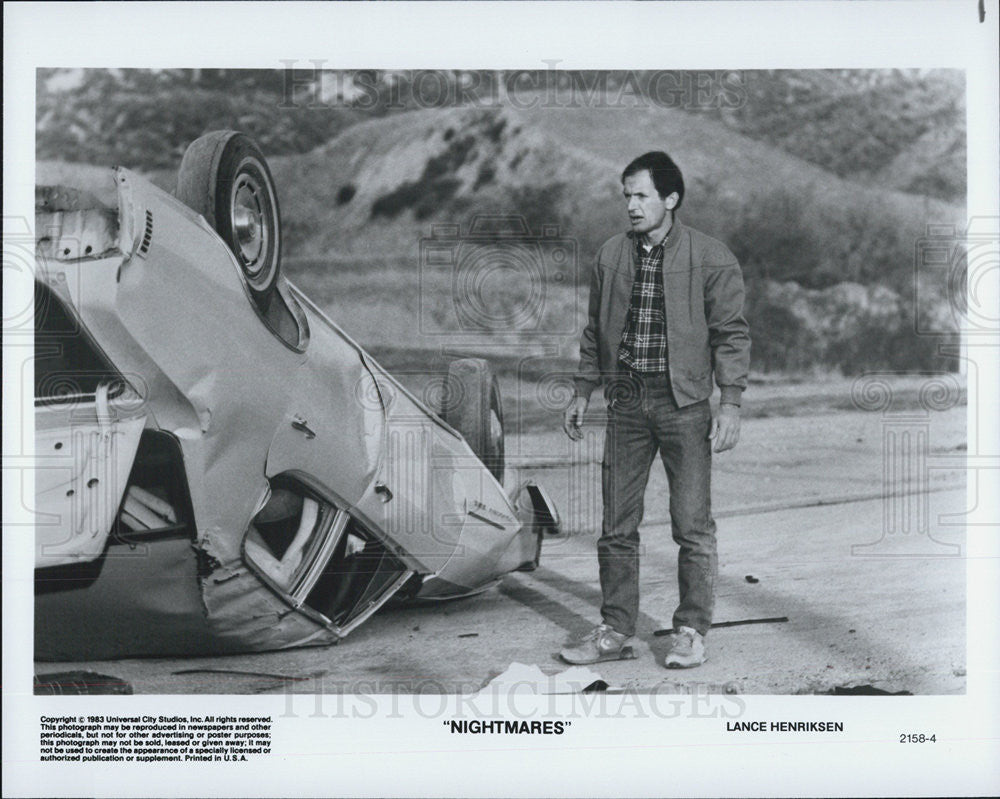 1983 Press Photo Lance Henriksen NIGHTMARES - Historic Images