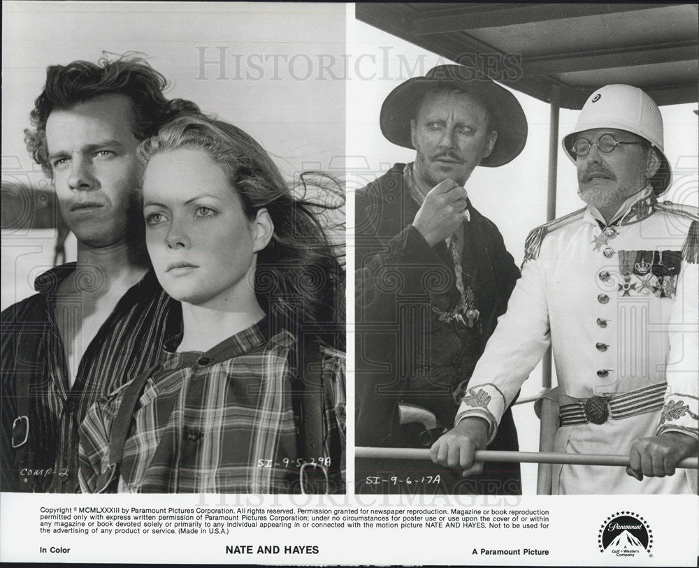 Press Photo Michael O&#39;Keefe, Jenny Seagrove, Max Phipps, Grant Tilly - Historic Images