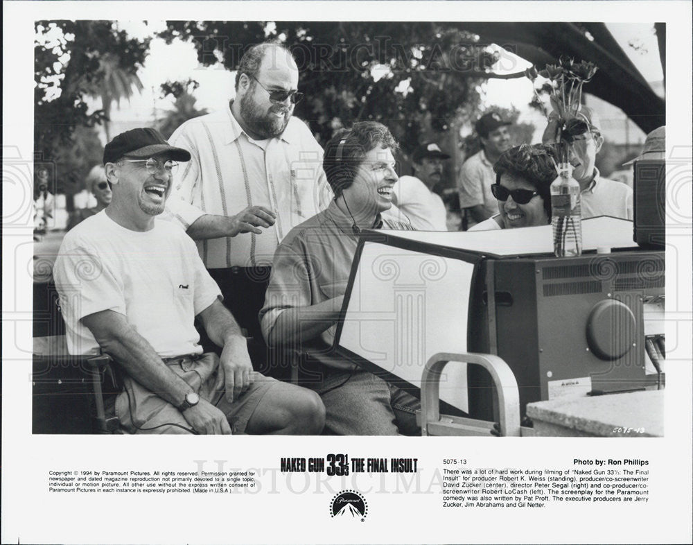 1994 Press Photo Naked Gun 33 1/3 The Final Insult producer Robert Weiss Zucker - Historic Images