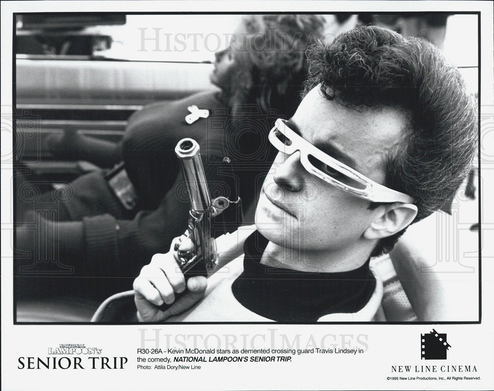 1995 Press Photo Kevin McDonald Actor Comedy National Lampoon&#39;s Senior Trip Film - Historic Images