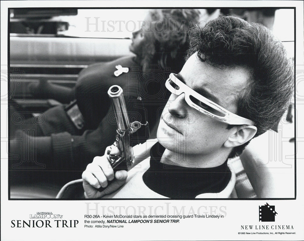 1995 Press Photo Kevin McDonald Actor Comedy National Lampoon's Senior Trip Film - Historic Images