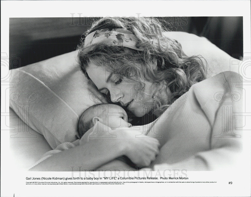 1993 Press Photo Nicole Kidman stars in &quot;My Life&quot; - Historic Images