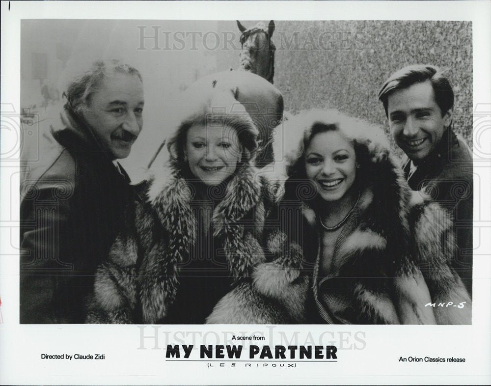 1984 Press Photo Scene From French Film &quot;My New Partner&quot; An Orion Classics - Historic Images