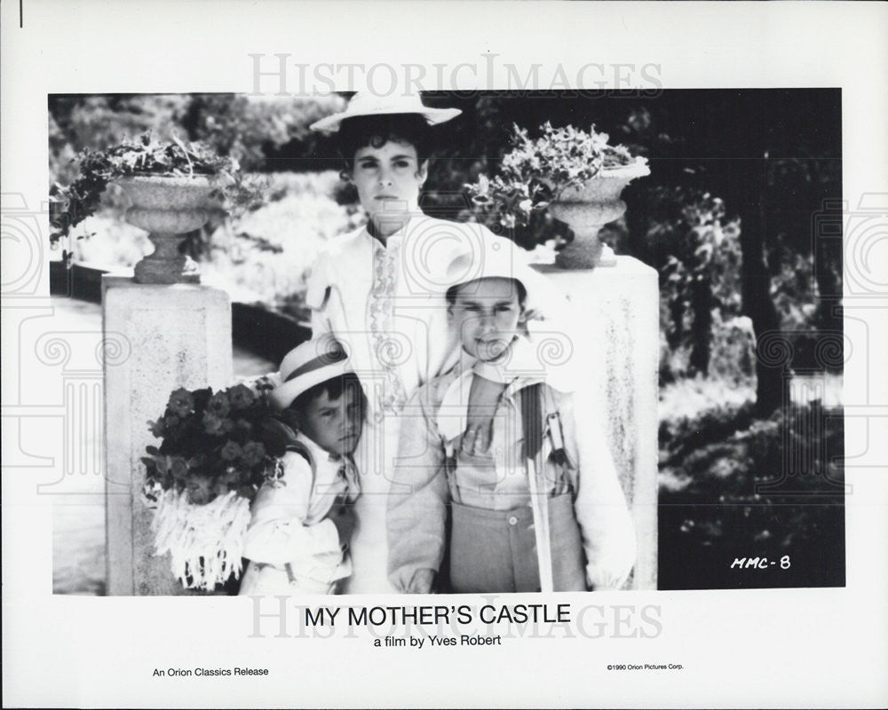 1990 Press Photo Victorien Delmare, Nathalie Roussel, Julien Ciamaca - Historic Images