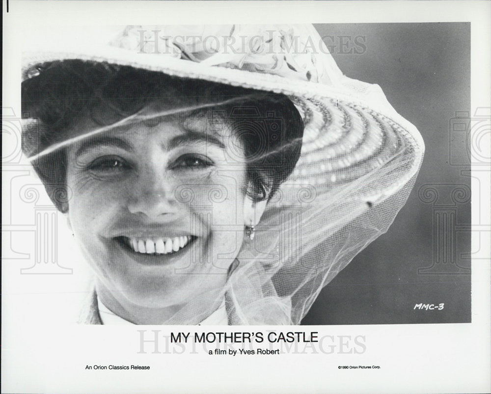 1990 Press Photo Therese Liotard, My Mother&#39;s Castle - Historic Images