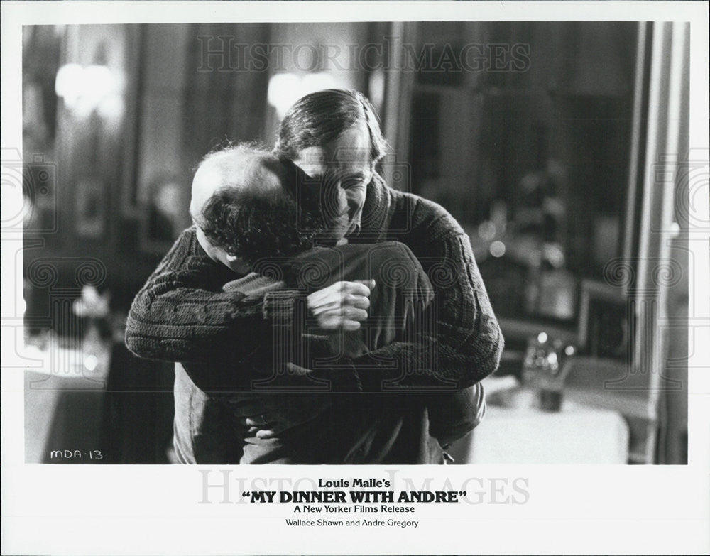 Press Photo  From a scene in the movie &quot;My Dinner With Andre&quot; - Historic Images