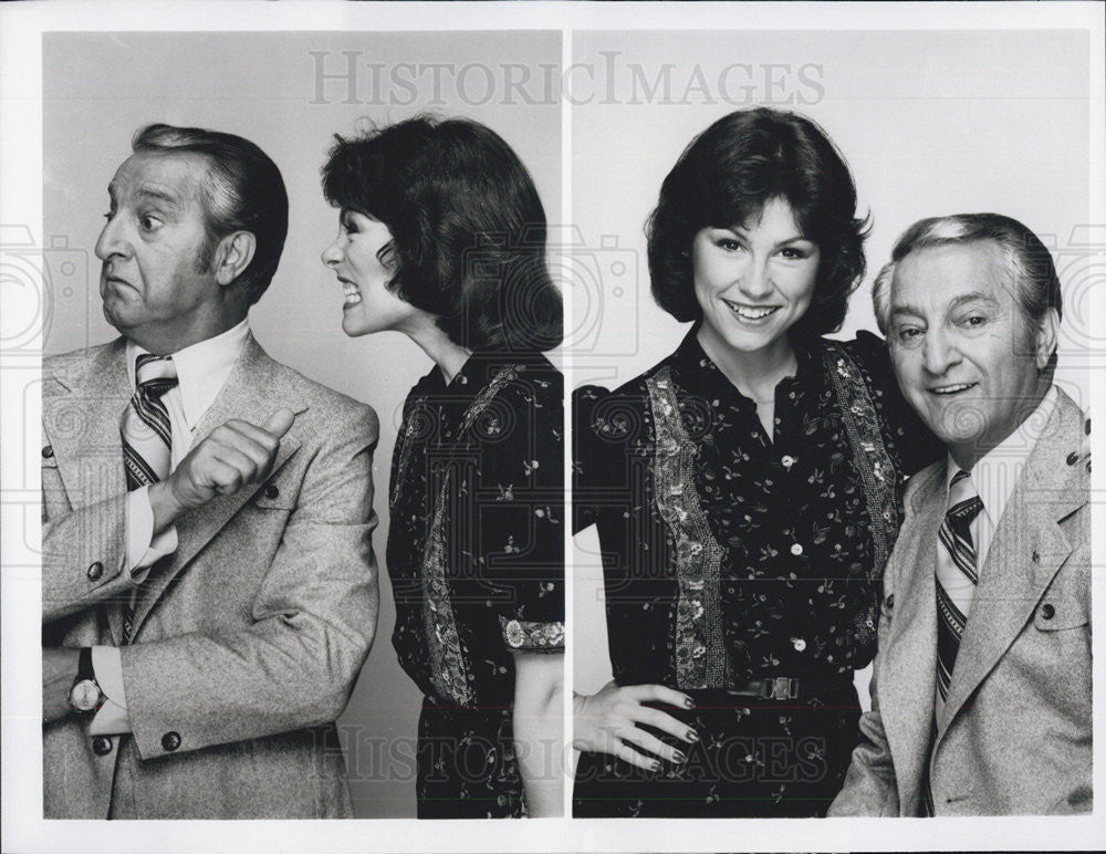 1980 Press Photo Diana Canova and Danny Thomas in "I'm A Big Girl Now" - Historic Images