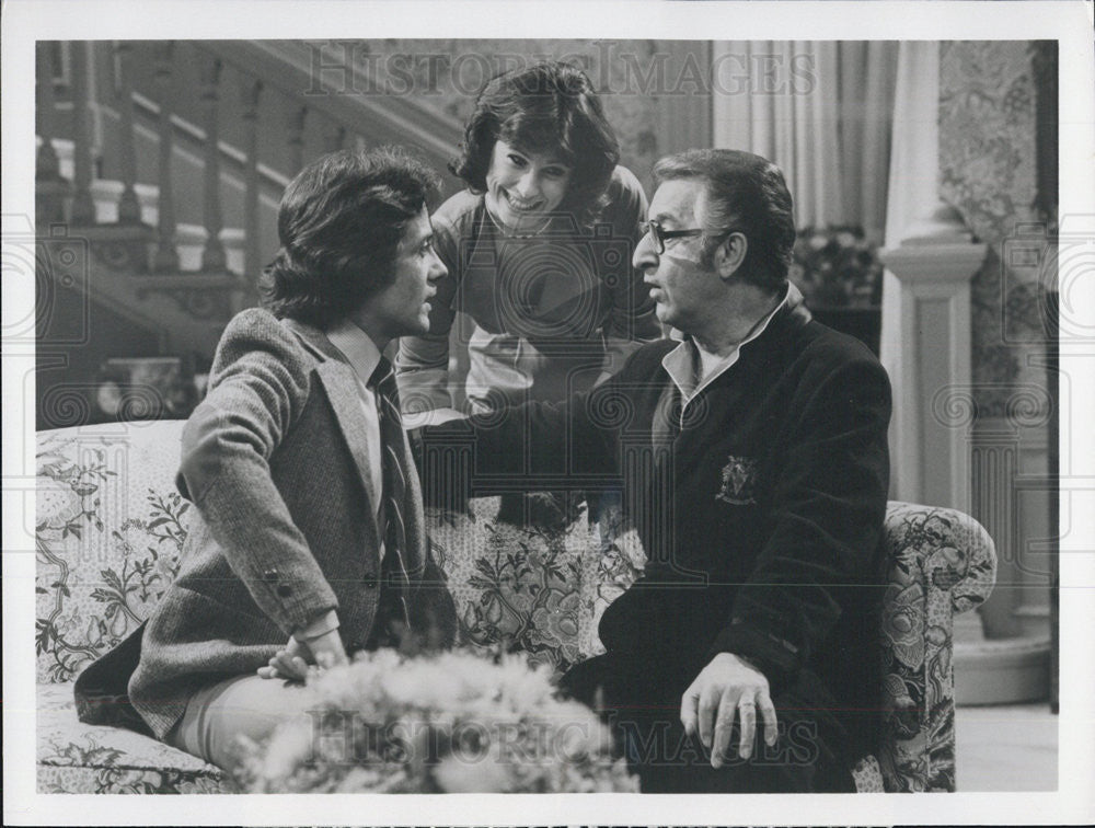 Press Photo Diana Canova Cassidy Danny Thomas I&#39;m Big Girl Now Comedy Series - Historic Images