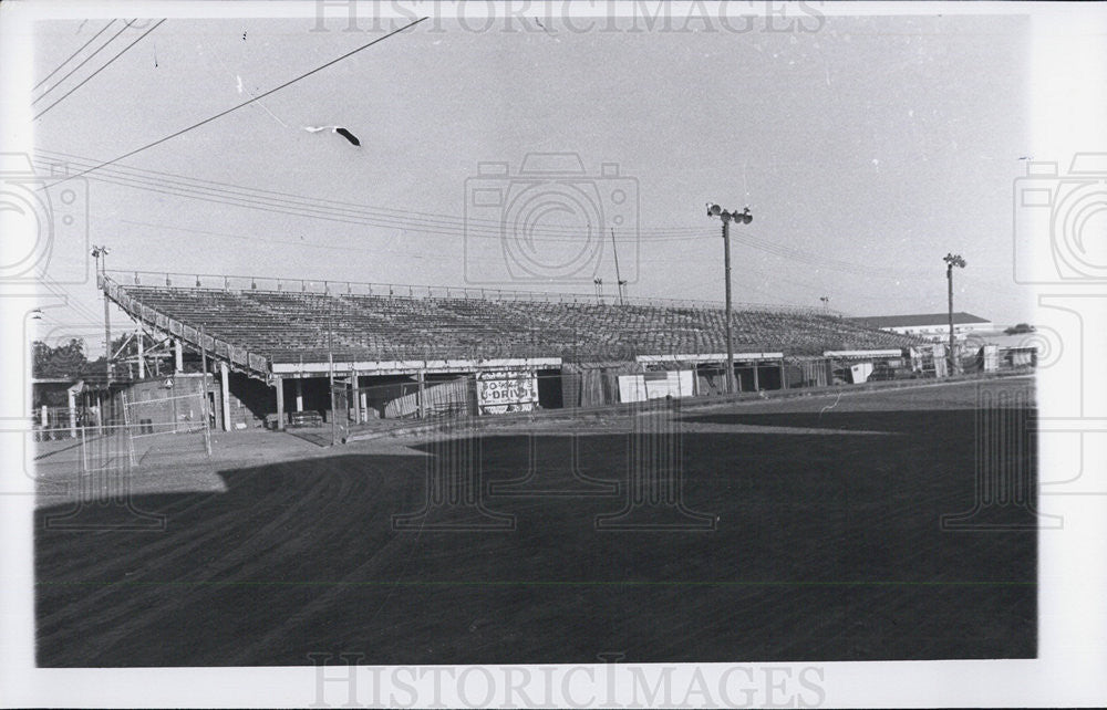 1971 Press Photo N. Grandstand before state fair, Mich. - Historic Images