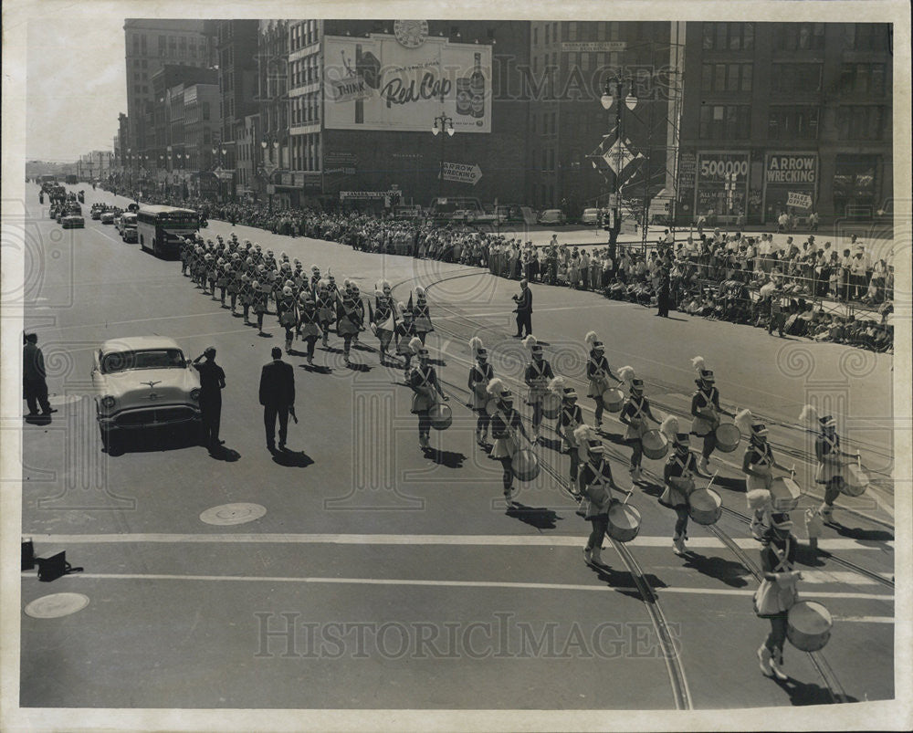 1956 Press Photo State Fair Parade. - Historic Images