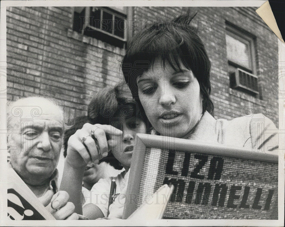 Press Photo Liza Minnelli - Historic Images