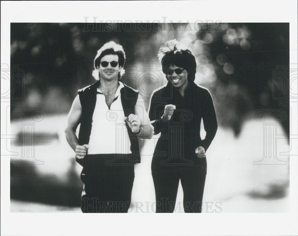 Press Photo Oprh Winfrey with Bob Green - Historic Images