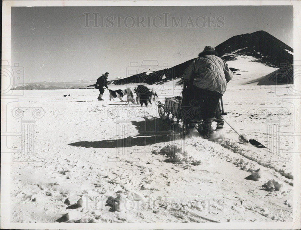 Press Photo Antarctica scene - Historic Images