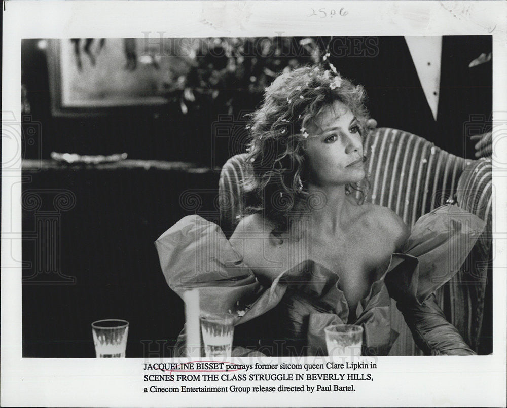 1989 Press Photo Jaqueline Bisset,actress - Historic Images