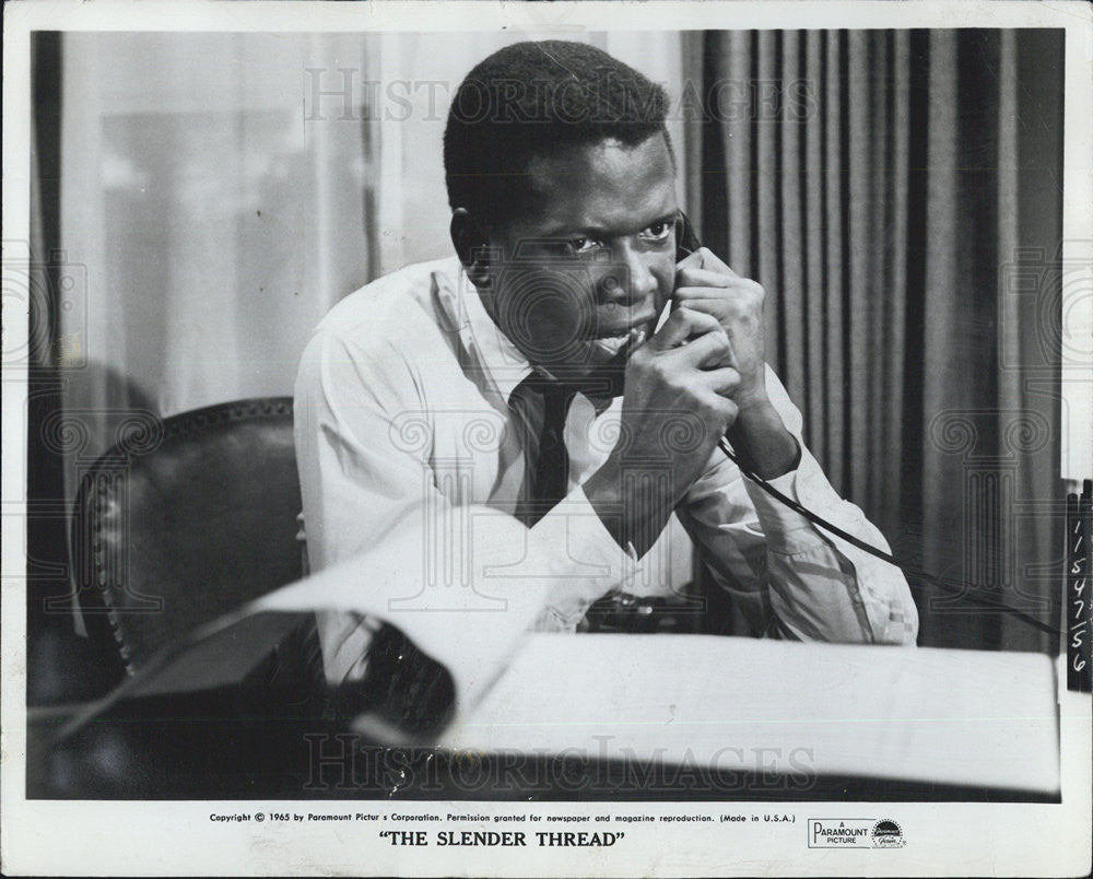 1966 Press Photo &quot;The Slender Thread&quot; - Historic Images