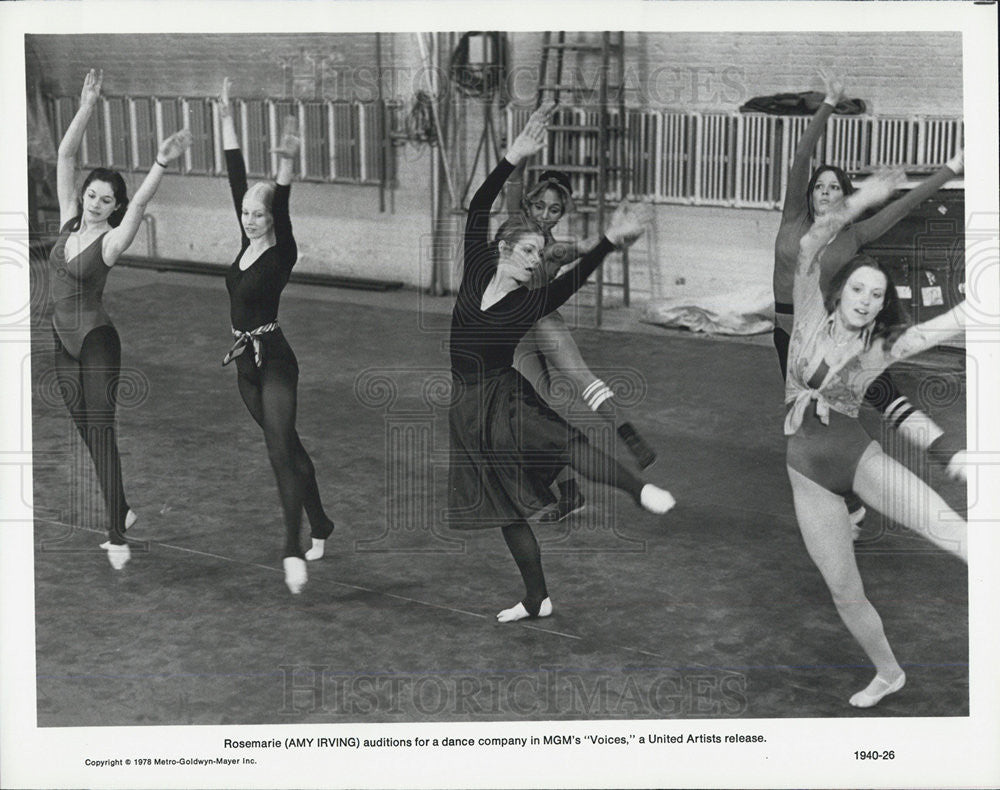 1978 Press Photo Amy Irving in "Voices" - Historic Images