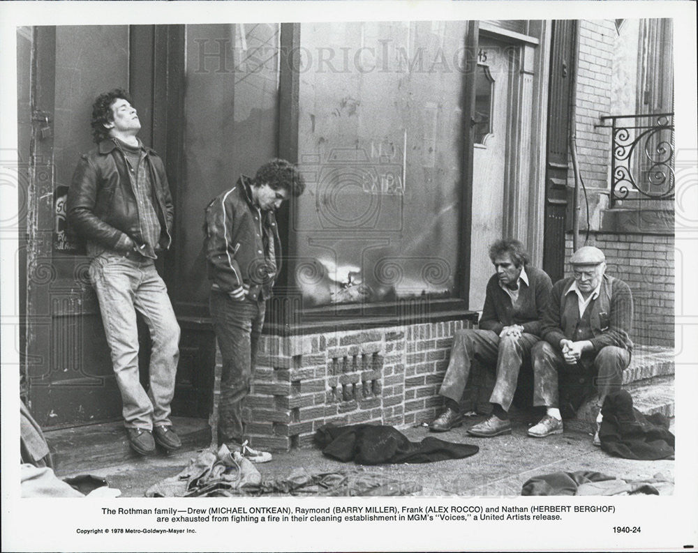 1978 Press Photo The Rothman Family in &quot;Voices&quot; - Historic Images