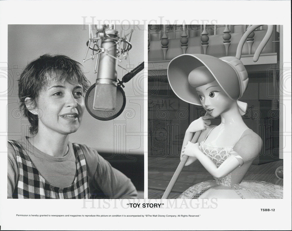 Press Photo Annie Potts TOY STORY Voice - Historic Images