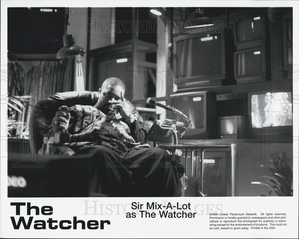 1994 Press Photo Sir Mix-A-Lot as The Watcher - Historic Images