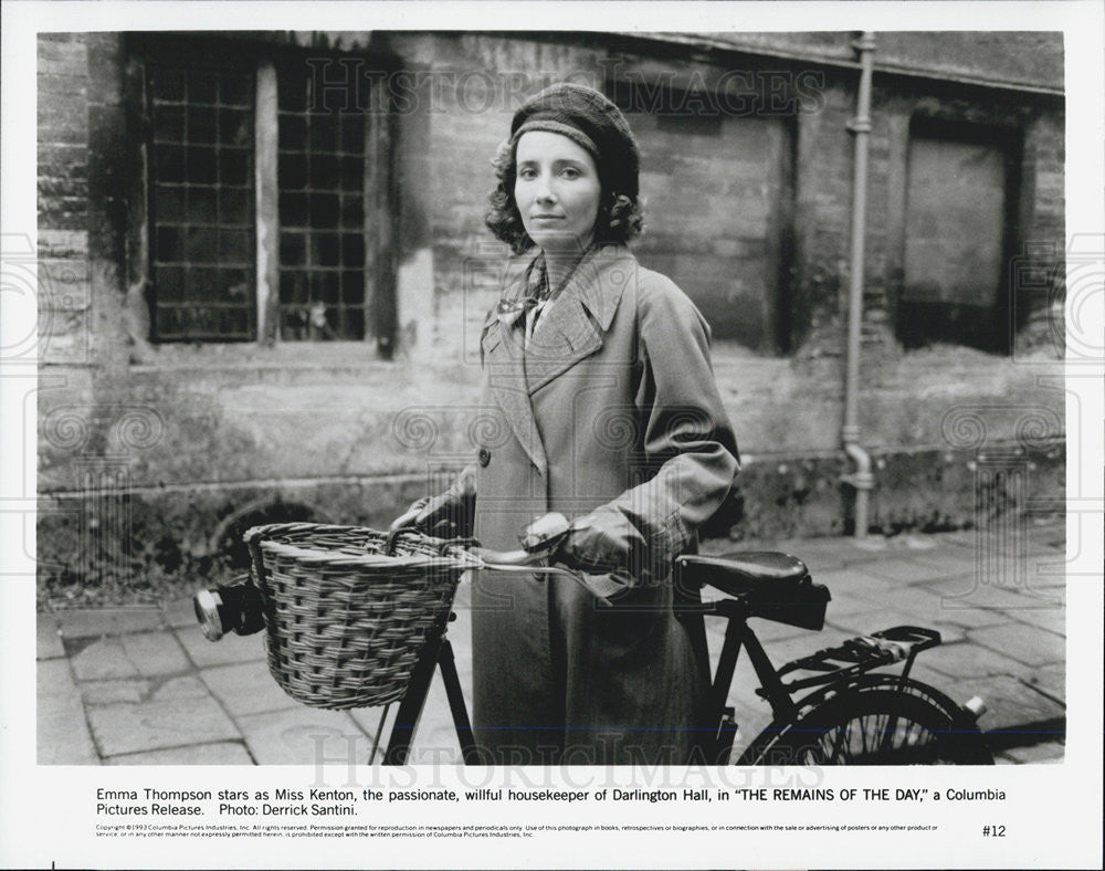 1989 Press Photo Emma Thompson in &quot;The Remains of the Day&quot; - Historic Images