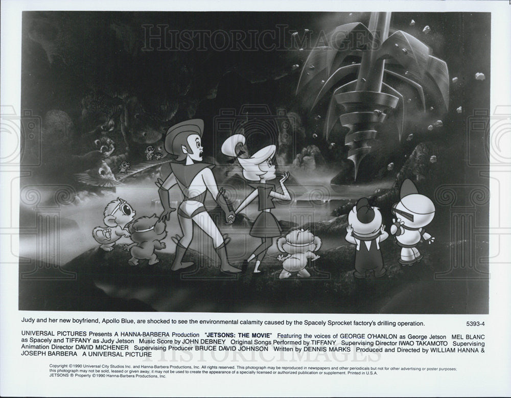 1990 Press Photo Jetsons: The Movie - Historic Images