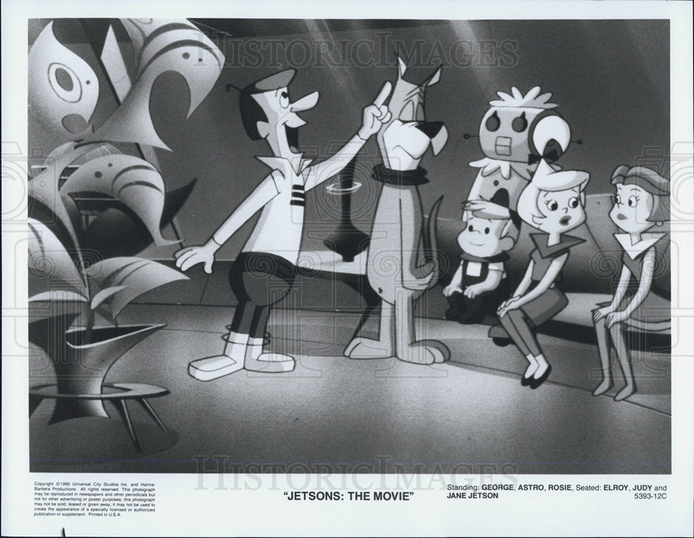 1990 Press Photo Jetsons: The Movie - Historic Images