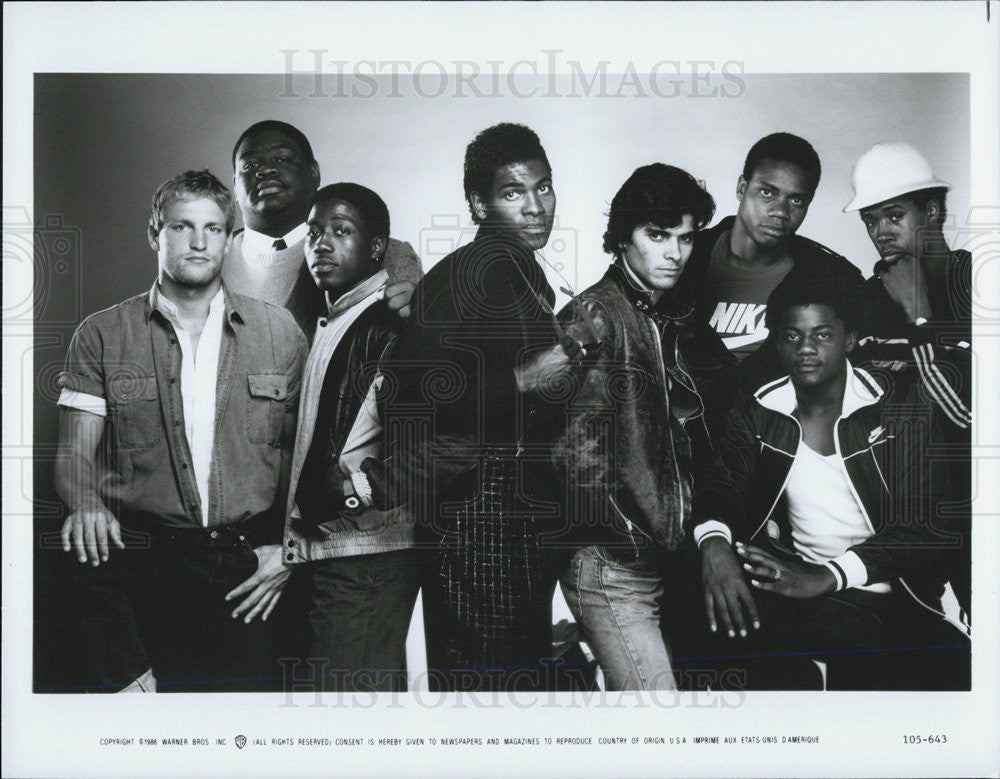 1986 Press Photo Woody Harrelson - Historic Images