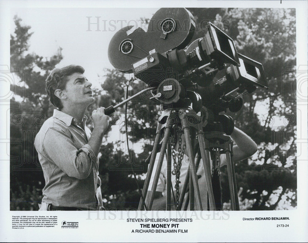 1986 Press Photo Director Richard Benjamin - Historic Images