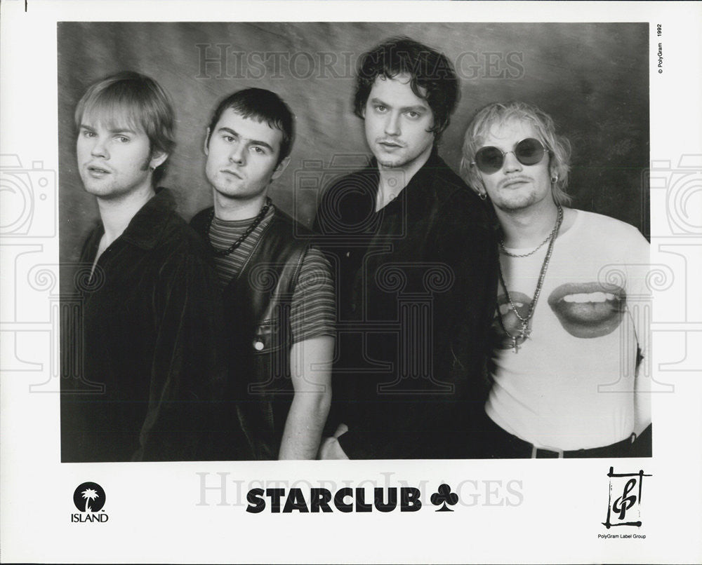 1992 Press Photo Band,Starclub - Historic Images