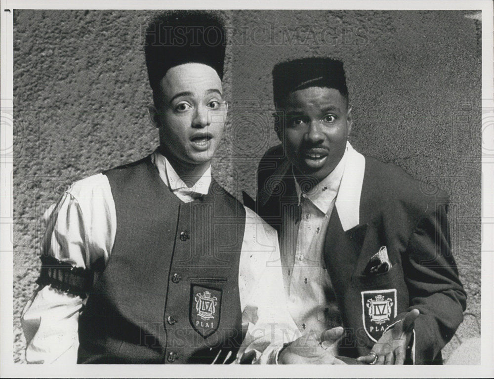 1990 Press Photo &#39;Kid &#39;N&#39; Play&#39; On NBC TV - Historic Images