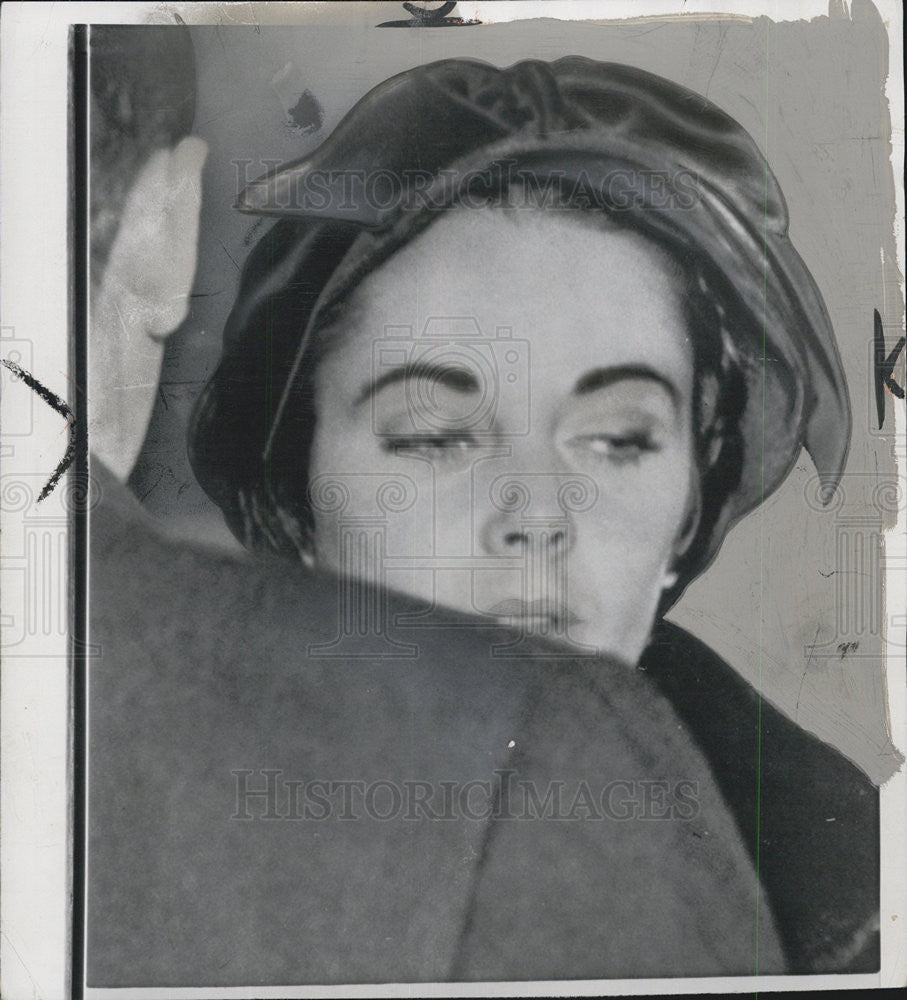 1958 Press Photo  Elizabeth Taylor - Historic Images