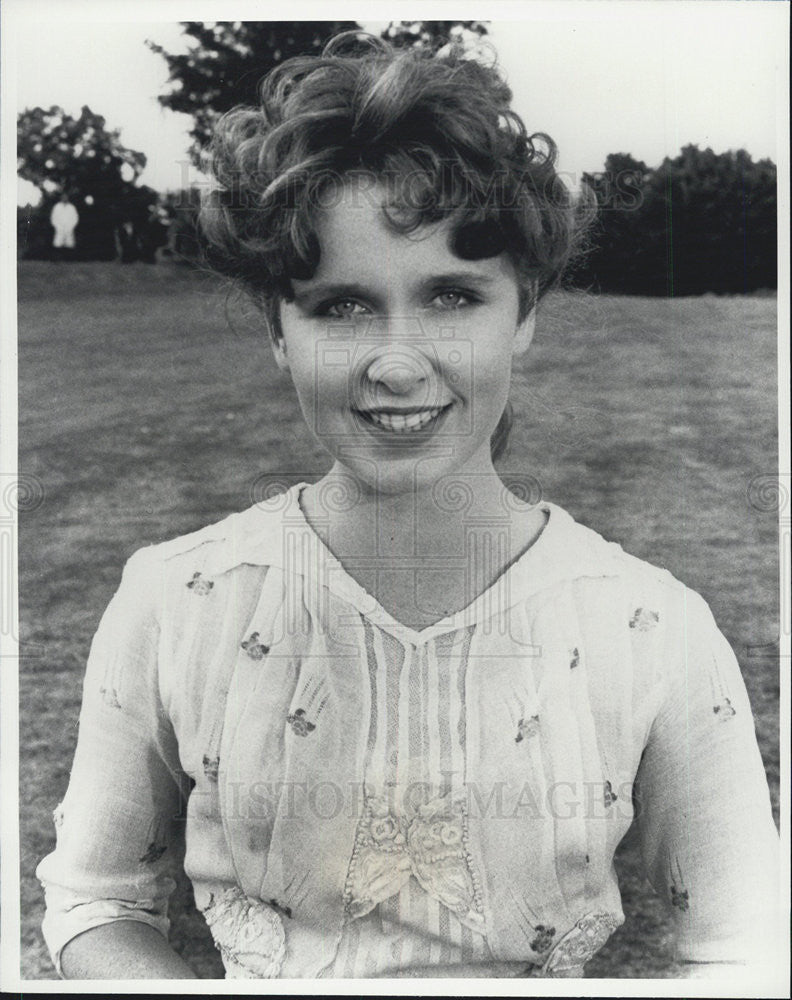 1984 Press Photo Kate Burton in &quot;Ellis Island&quot; - Historic Images