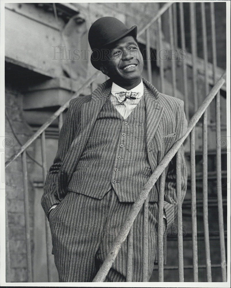 1984 Press Photo of Ben Vereen in the TV mini-series &quot;Ellis Island&quot; - Historic Images