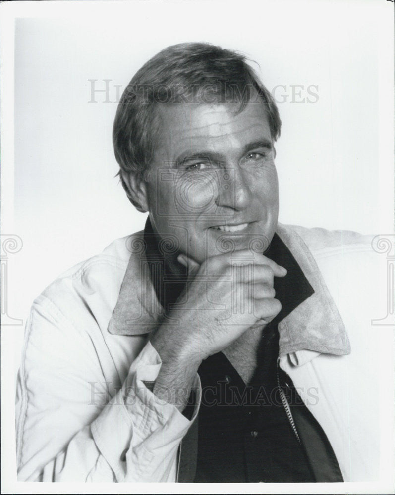 Press Photo Gil Gerard Actor E.A.R.T.H. Force Drama Television Series Show - Historic Images