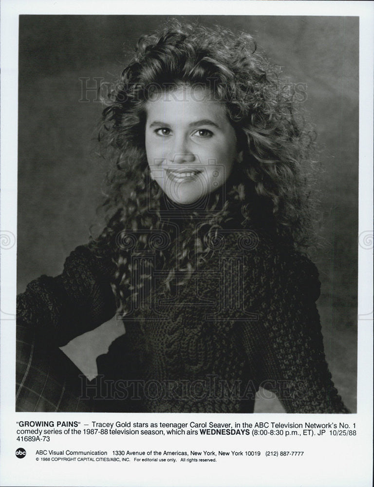 1988 Press Photo Tracey Gold Growing Pains ABC Television Historic Images 1988-press-photo-tracey-gold-growing-pains-abc-television-historic-images