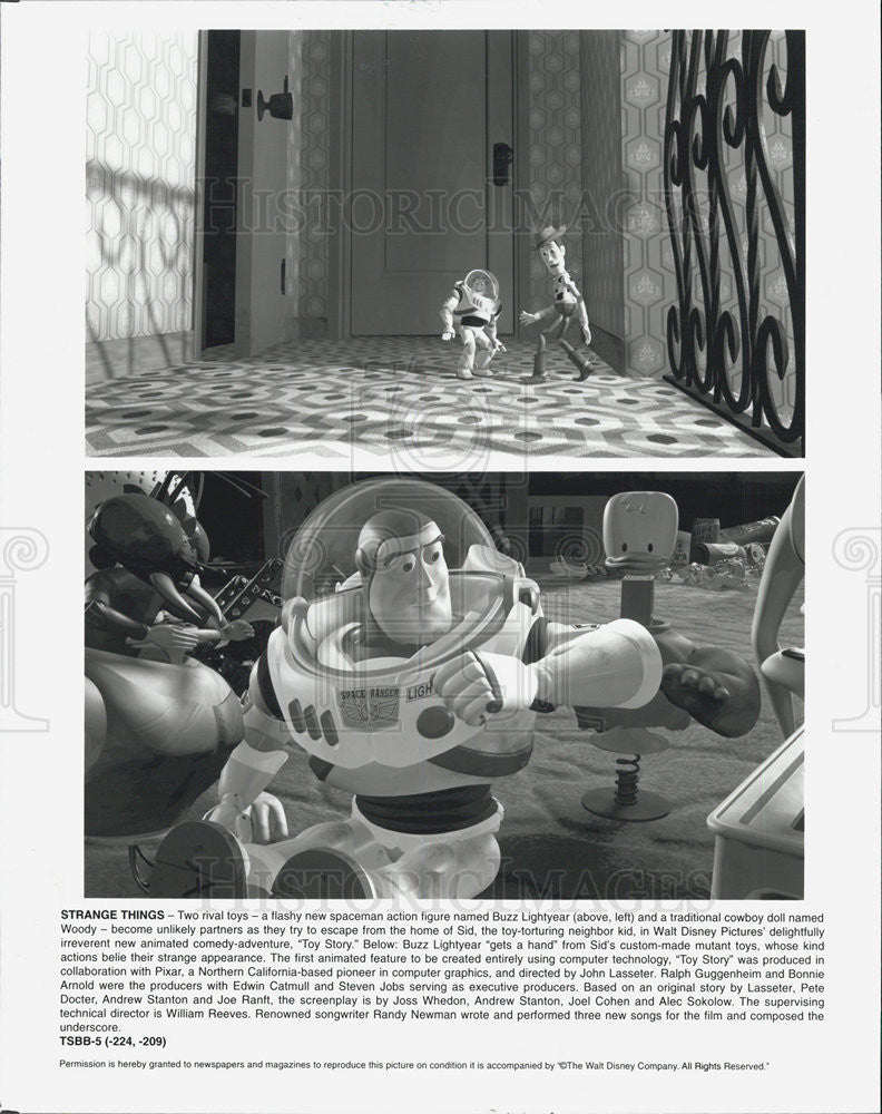 Press Photo Toy Story - Historic Images