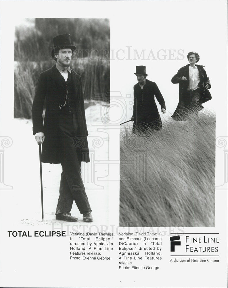 Press Photo David Thewlis and Leonardo DiCaprio in "Total Eclipse" - Historic Images