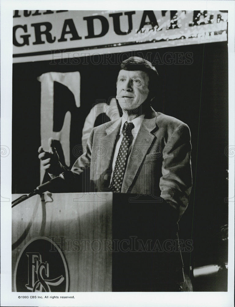 1993 Press Photo Bob Denver Actor Evening Shade Television Series - Historic Images