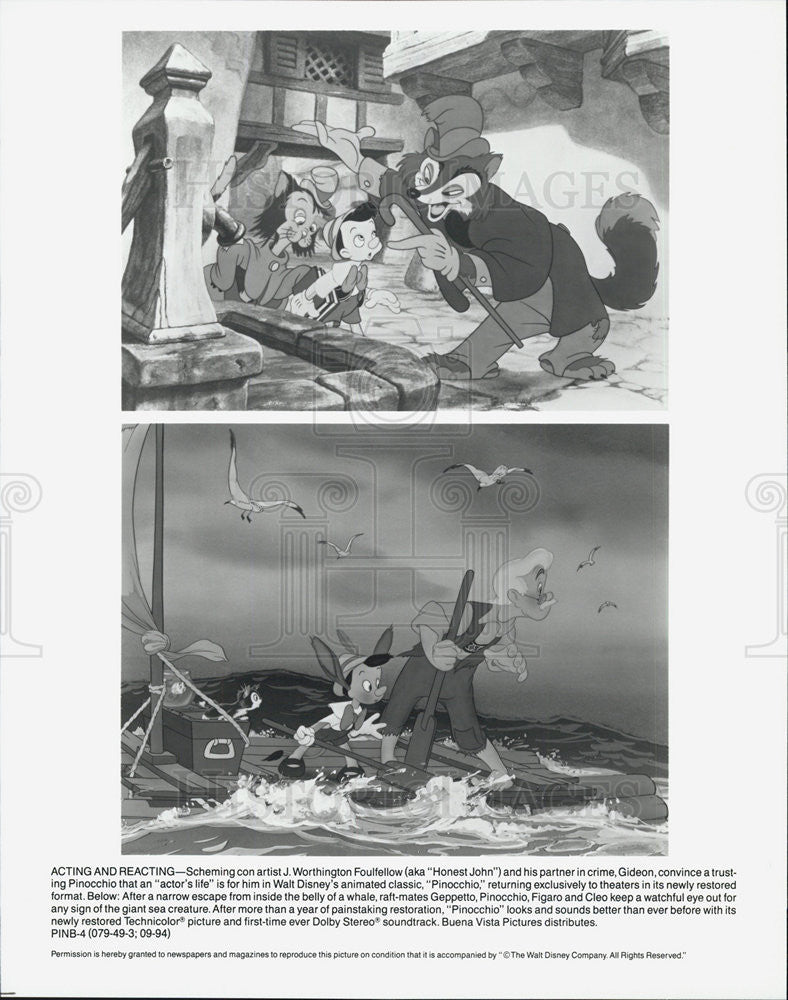 Press Photo "Pinocchio" - Historic Images