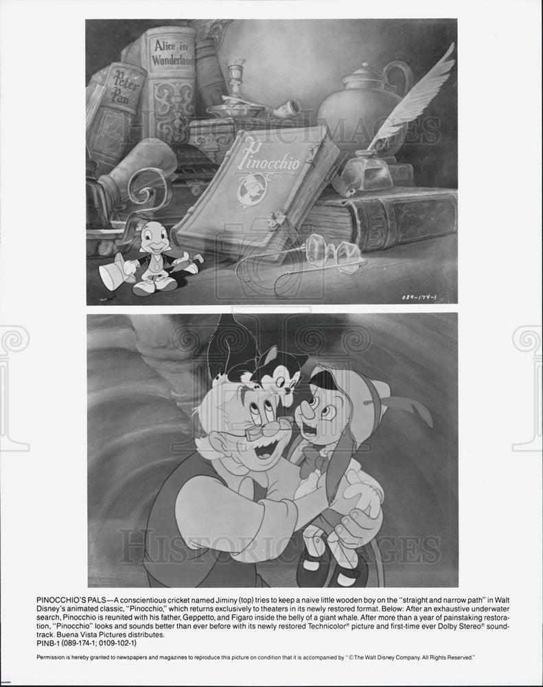 Press Photo &quot;Pinocchio&quot; - Historic Images