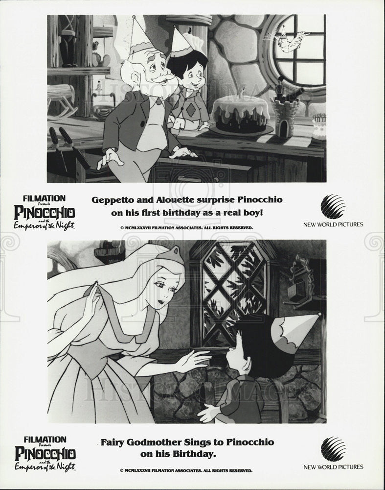 1940 Press Photo Disney&#39;s &quot;Pinocchio&quot; - Historic Images