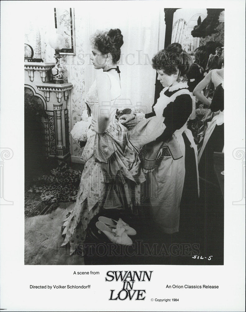 1984 Press Photo Ornella Muti Actress Shawn In Love Film Movie Scene - Historic Images