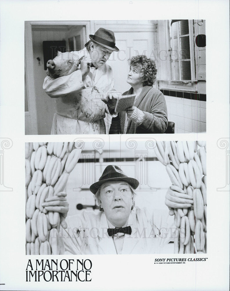 1992 Press Photo Actors Michael Gambon, Brenda Fricker &quot;A Man Of No Importance&quot; - Historic Images