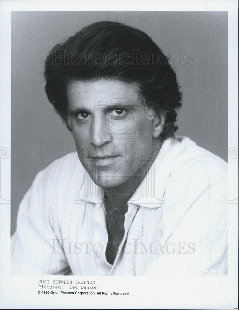 1986 Press Photo Just Between Friends Ted Danson - Historic Images