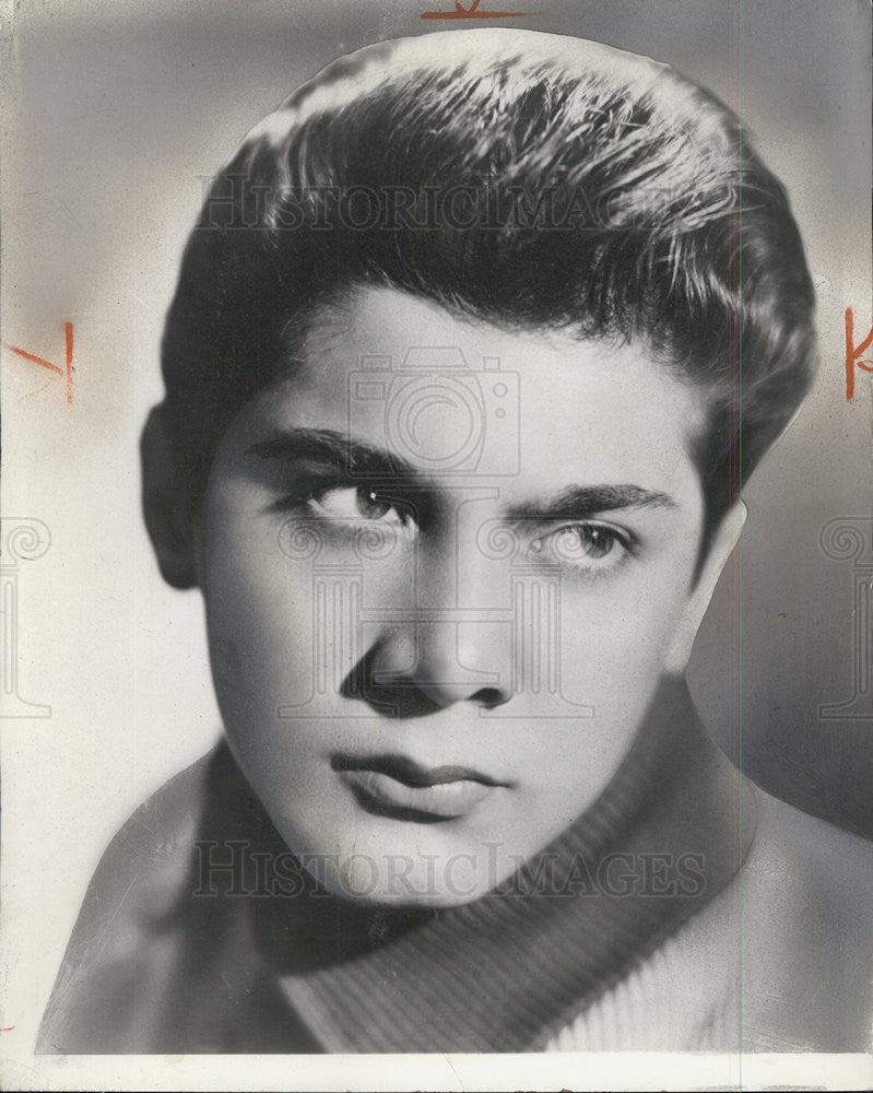 1962 Press Photo Paul Auka singer - Historic Images