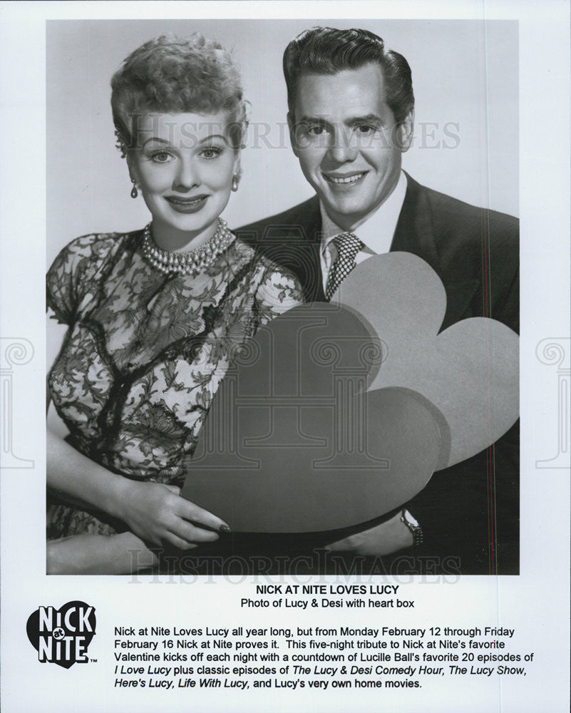 Press Photo Lucy and Desi - Historic Images