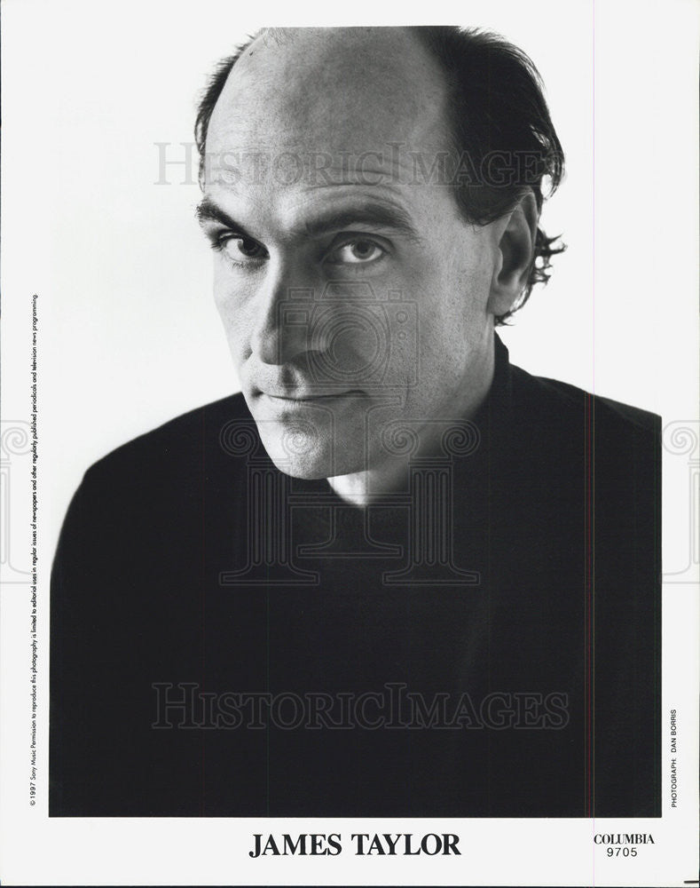 1997 Press Photo James Taylor - Historic Images