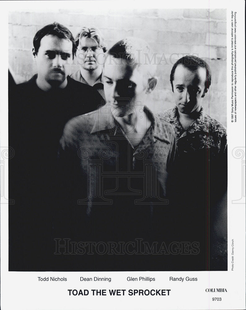 Press Photo Toad The Wet Sprocket - Historic Images